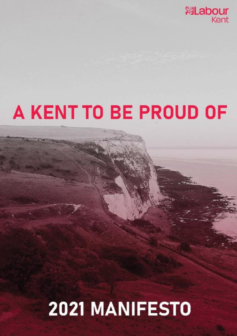Kent Labour Manifesto Frontpage